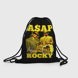 Рюкзак-мешок Asap Rocky, rapper, цвет: 3D-принт