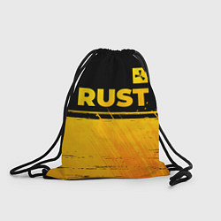 Мешок для обуви Rust - gold gradient: символ сверху