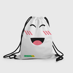 Рюкзак-мешок Roblox Super Happy Face, цвет: 3D-принт