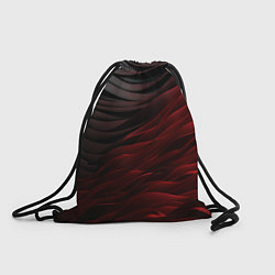 Рюкзак-мешок Темно-красная текстура, цвет: 3D-принт