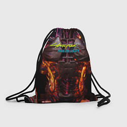 Рюкзак-мешок Киберпанк 2077 призрачная свобода тело киборга, цвет: 3D-принт