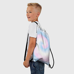 Рюкзак-мешок Тай дай пастель, цвет: 3D-принт — фото 2