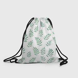 Рюкзак-мешок Веточки папоротника, цвет: 3D-принт