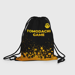 Мешок для обуви Tomodachi Game - gold gradient: символ сверху
