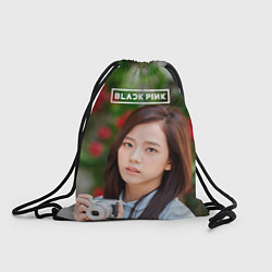 Рюкзак-мешок Blackpink Jisoo, цвет: 3D-принт