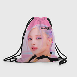 Рюкзак-мешок Роуз блэкпинк, цвет: 3D-принт