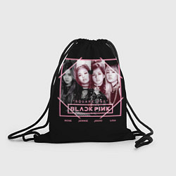 Рюкзак-мешок Blackpink - Square one, цвет: 3D-принт