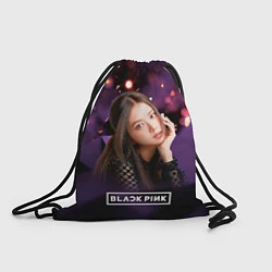 Рюкзак-мешок Ким Джису Блэкпинк, цвет: 3D-принт