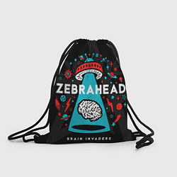 Рюкзак-мешок Zebrahead brains invaders, цвет: 3D-принт