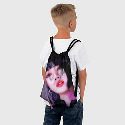 Рюкзак-мешок Blackpink Lisa brunette, цвет: 3D-принт — фото 2