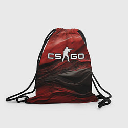 Рюкзак-мешок Dark red CS GO, цвет: 3D-принт
