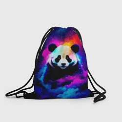 Рюкзак-мешок Панда и краски, цвет: 3D-принт