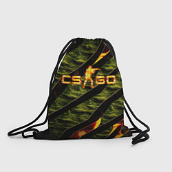 Рюкзак-мешок CS GO fire, цвет: 3D-принт