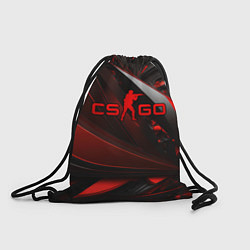 Мешок для обуви CS GO red and black