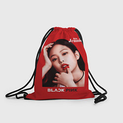 Рюкзак-мешок Blackpink Beautiful Jennie, цвет: 3D-принт