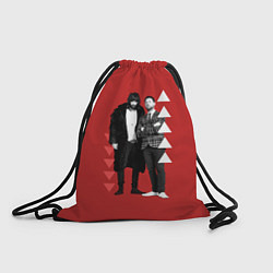 Рюкзак-мешок Kasabian рок группа, цвет: 3D-принт