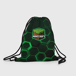 Рюкзак-мешок Minecraft Logo Плиты, цвет: 3D-принт