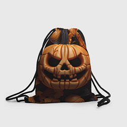 Рюкзак-мешок Pumpkin Halloween, цвет: 3D-принт