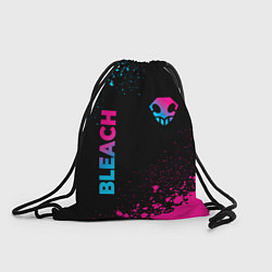 Рюкзак-мешок Bleach - neon gradient: надпись, символ, цвет: 3D-принт