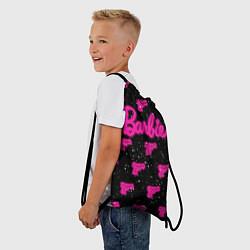 Рюкзак-мешок Неоновое оружие и Барби, цвет: 3D-принт — фото 2