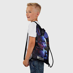 Рюкзак-мешок Злой Бонни, цвет: 3D-принт — фото 2