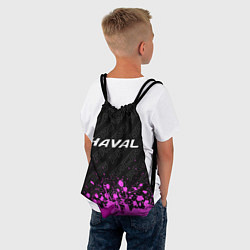 Рюкзак-мешок Haval pro racing: символ сверху, цвет: 3D-принт — фото 2