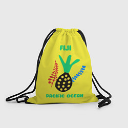 Рюкзак-мешок Фиджи - Тихий океан, цвет: 3D-принт