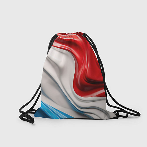 Мешок для обуви Герб России на фоне флага / 3D-принт – фото 2