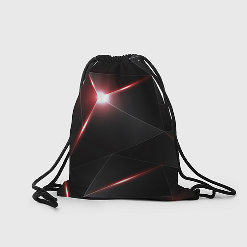 Мешок для обуви Baldurs Gate 3 logo black red / 3D-принт – фото 2