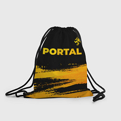 Мешок для обуви Portal - gold gradient: символ сверху