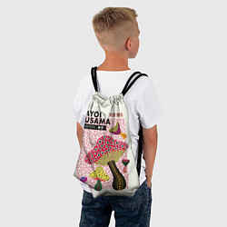 Рюкзак-мешок Новые Грибы - Яёй Кусама, цвет: 3D-принт — фото 2