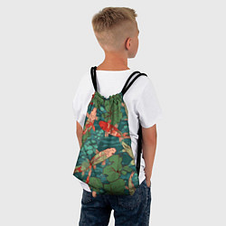 Рюкзак-мешок Паттерн карпы кои, цвет: 3D-принт — фото 2