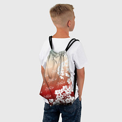 Рюкзак-мешок Stray Kids flowers, цвет: 3D-принт — фото 2