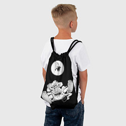 Рюкзак-мешок Луффи и гир 5 на луне, цвет: 3D-принт — фото 2