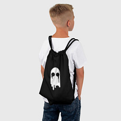 Рюкзак-мешок Плачущее привидение, цвет: 3D-принт — фото 2