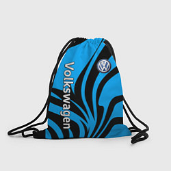 Рюкзак-мешок Фольцваген - спокойный синий, цвет: 3D-принт