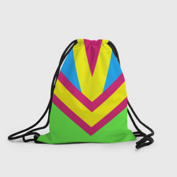 Рюкзак-мешок В стиле 90х, цвет: 3D-принт
