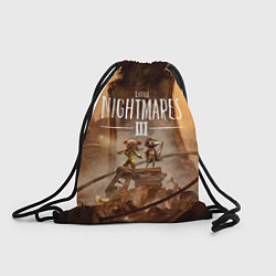 Рюкзак-мешок Герои Little nightmares 3, цвет: 3D-принт