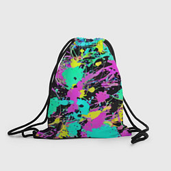 Рюкзак-мешок Красочная композиция - мода, цвет: 3D-принт