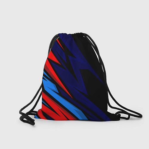 Мешок для обуви BMW - m colors and black / 3D-принт – фото 2