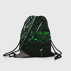 Рюкзак-мешок Таинственный изумруд, цвет: 3D-принт