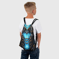 Рюкзак-мешок Энергетический доспех космодесантника, цвет: 3D-принт — фото 2