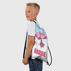 Рюкзак-мешок Барби на дороге, цвет: 3D-принт — фото 2