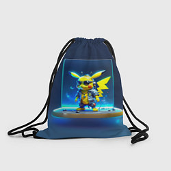 Рюкзак-мешок Крутой Пикачу, цвет: 3D-принт