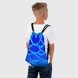 Рюкзак-мешок В холодных тонах, цвет: 3D-принт — фото 2