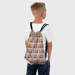 Рюкзак-мешок Паттерн - Райан Гослинг, цвет: 3D-принт — фото 2