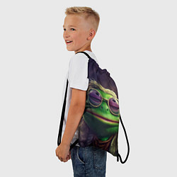 Рюкзак-мешок Пеппи хиппи стиль, цвет: 3D-принт — фото 2
