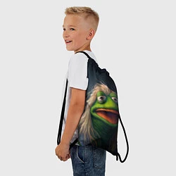 Рюкзак-мешок Пепе в парике, цвет: 3D-принт — фото 2