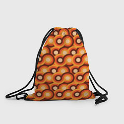 Рюкзак-мешок Терто текстура с кругами, цвет: 3D-принт
