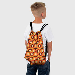Рюкзак-мешок Терто текстура с кругами, цвет: 3D-принт — фото 2